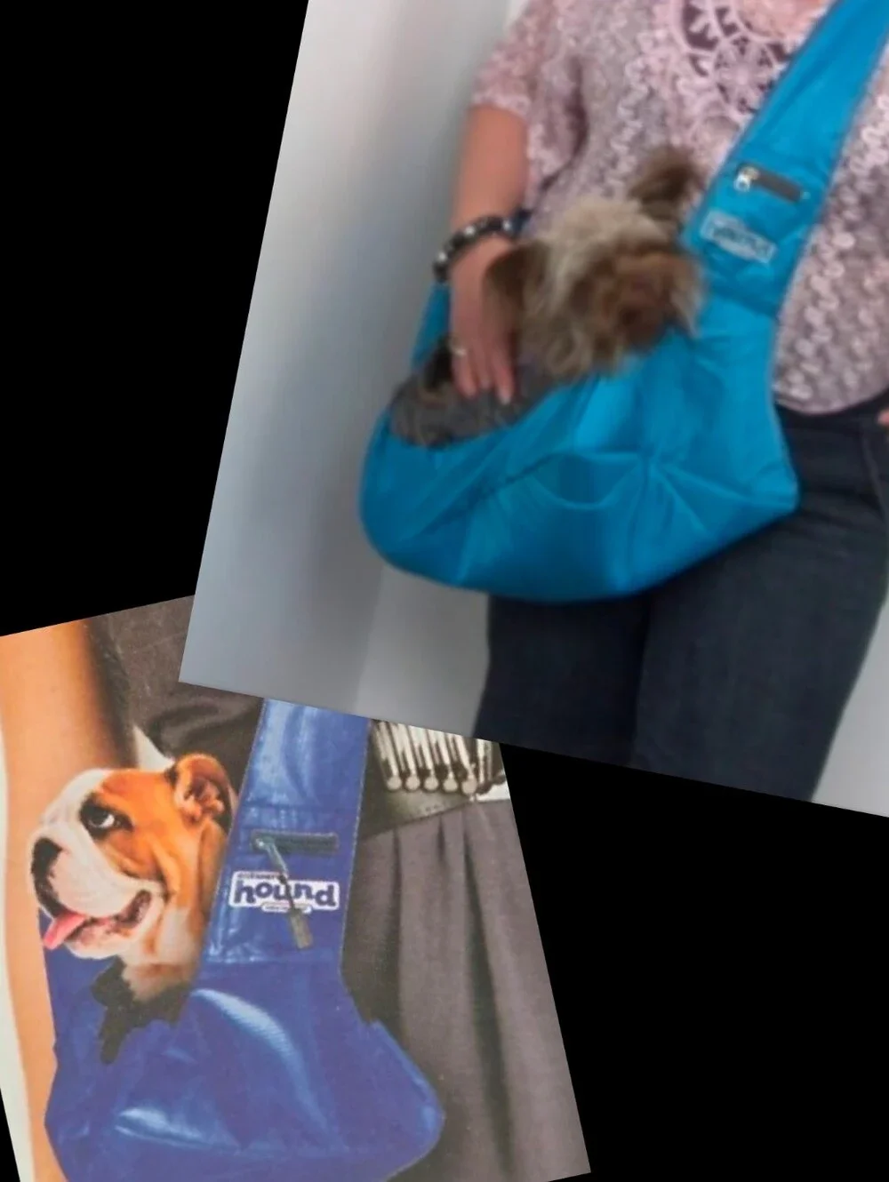 Outward Hound Dog Sling Carrier Blue